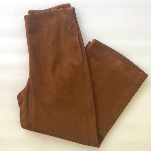 Vince Suede High Waist Culottes - Picture 6 of 16